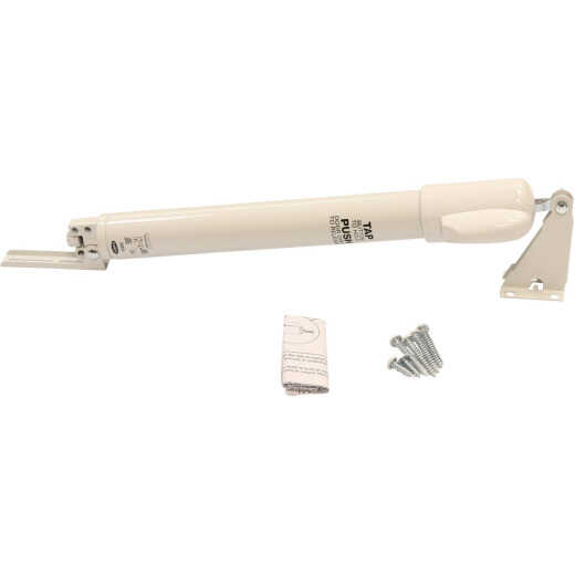 Larson White Standard Duty Storm Door Closer with Hold Open